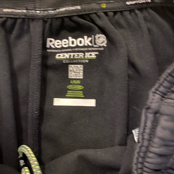 Reebok New Jersey Devils jogging pants  Sz LG - Picture 2 of 4